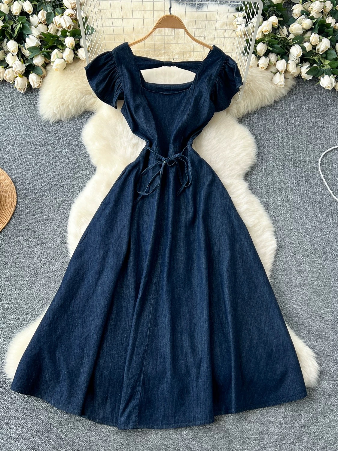 Gloria denim dress DD81 images